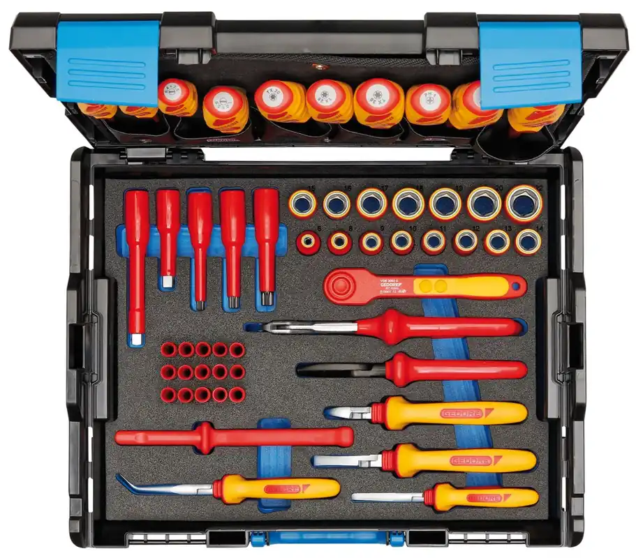 Begrenztes Angebot GEDORE VDE-Werkzeugsortiment 1100-1094 HYBRID in L-BOXX 136