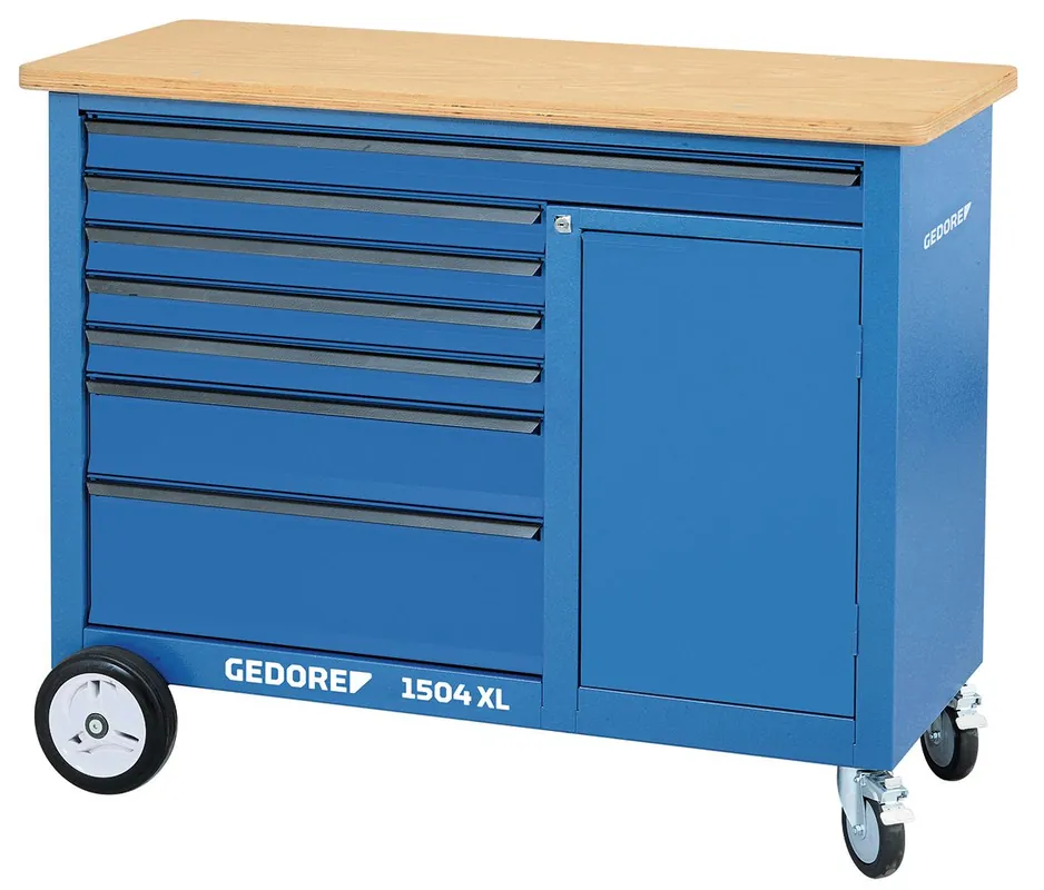 GEDORE XL-TS-308 1504 Rollwerkbank mit Sortiment Solange Der Vorrat Reicht