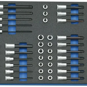 GEDORE CT2-TX 2005 30 Steckschlüssel-Satz 3/8" in Check-Tool-Modul 52-teilig Online Kaufen
