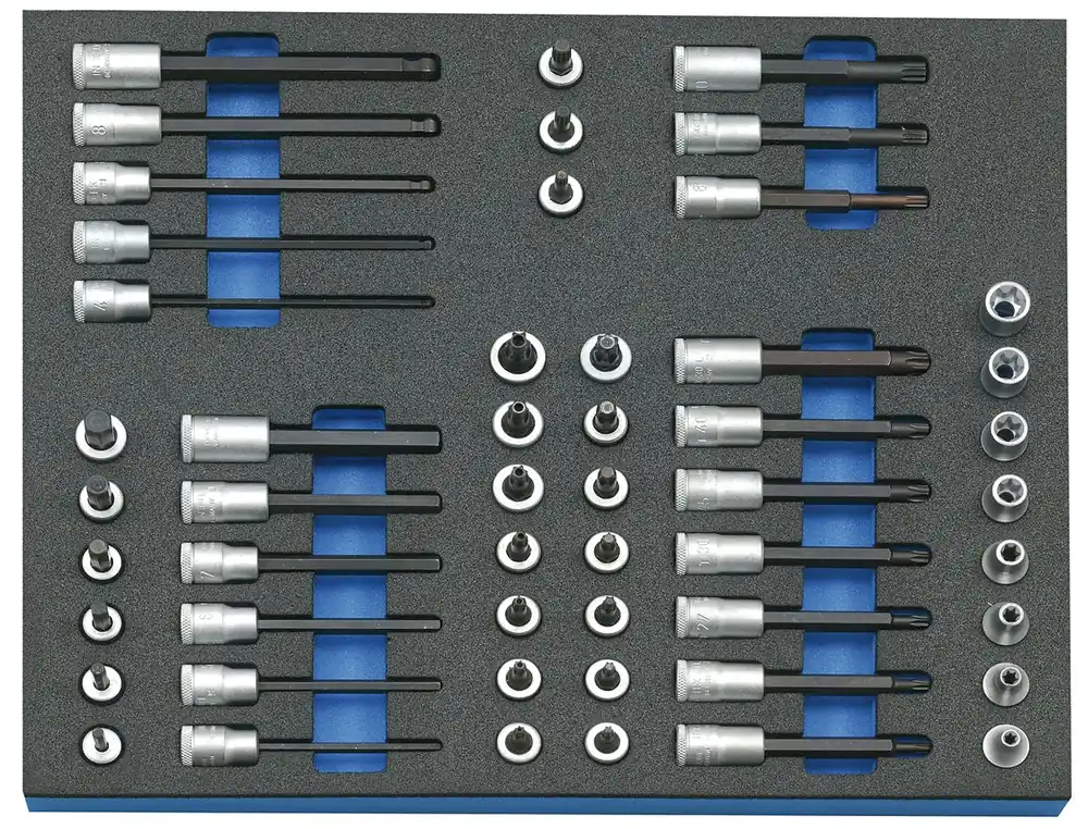 GEDORE CT2-TX 2005 30 Steckschlüssel-Satz 3/8" in Check-Tool-Modul 52-teilig Online Kaufen