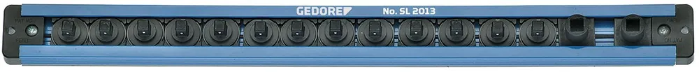 GEDORE 2013 SL Steckleiste 1/4" magnetisch 380 mm 13 Steckplätze Schnäppchen