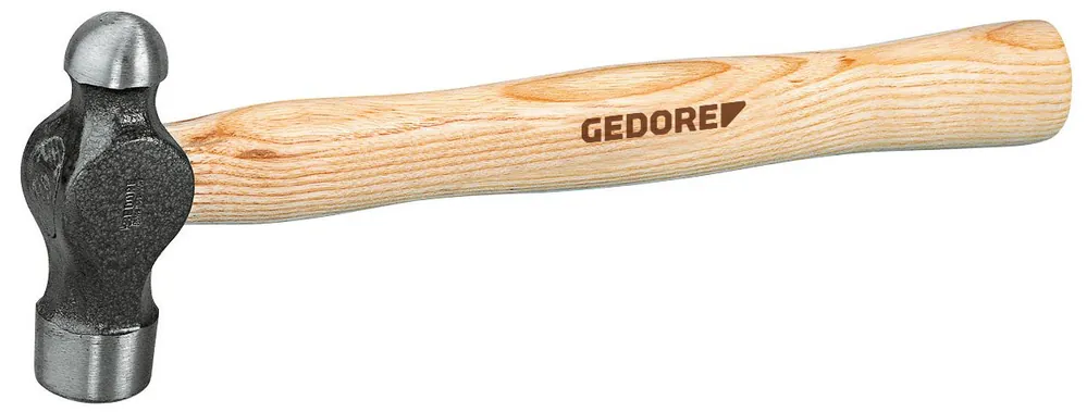 Sonderaktion GEDORE 1 8601 Englischer Schlosserhammer mit Kugel 1 lbs