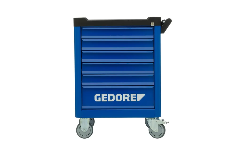 Expressversand GEDORE Werkzeugwagen workster smartline mit 6 Schubladen