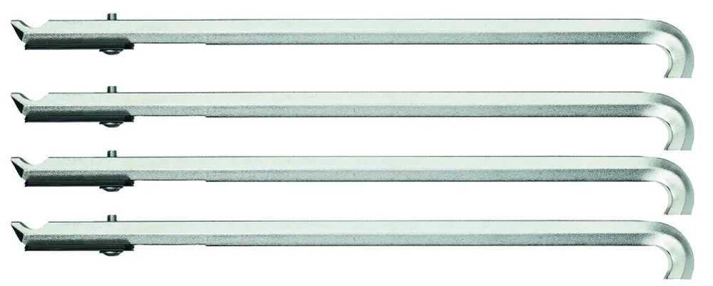 GEDORE Abzughaken-Satz 1.29/30 4-teilig 178 mm mit Abstandshaltern Super-Preis