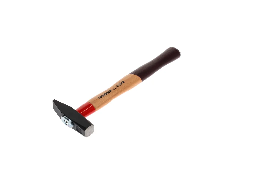 Zertifiziert GEDORE H-300 600 Schlosserhammer ROTBAND-PLUS mit Hickorystiel 300 g