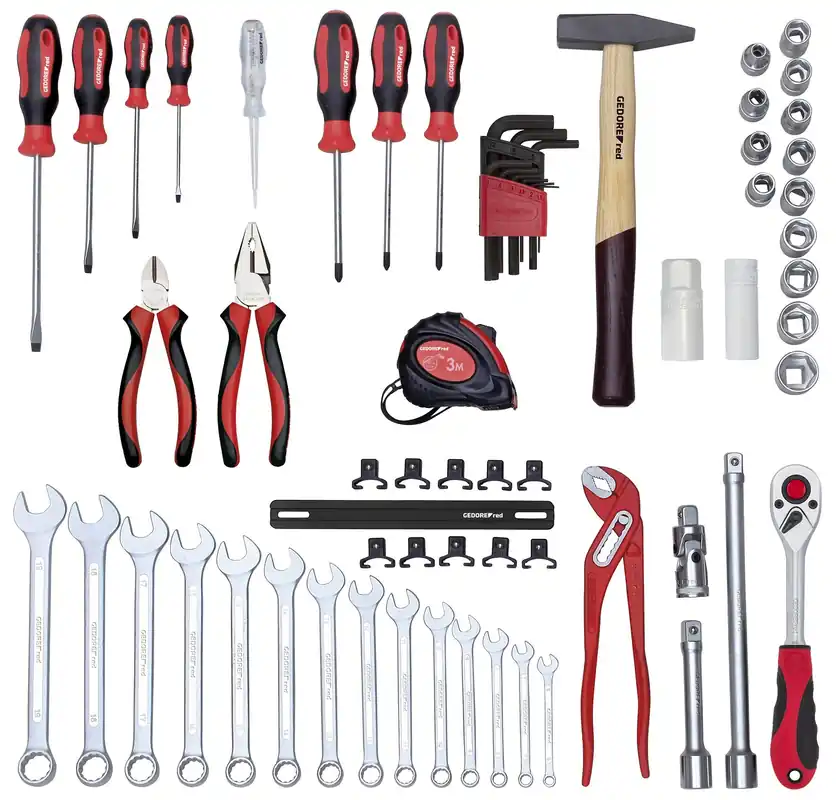 Kracherpreis GEDORE red Universal-Werkzeugsatz Schrauber lose - 57-teilig
