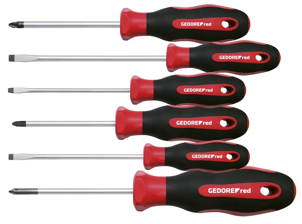 Preiswert GEDORE red 2K-Schraubendrehersatz R38002106 PZ+SL 6-teilig