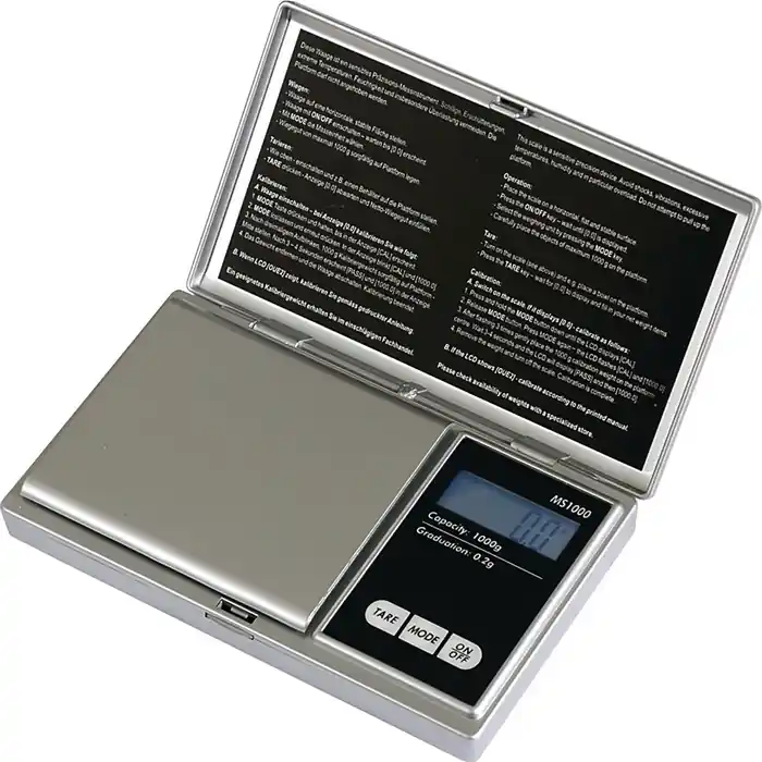 Preisknaller Taschenwaage Robust LCD 1000g PESOLA