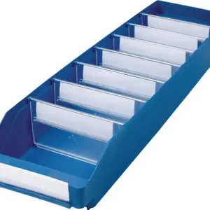 Nur Für Kurze Zeit Regalkasten L600xB180xH95mm blau PP VE: 20 Stück