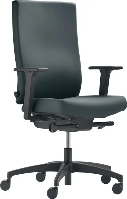 Bürodrehstuhl m.Synchr.-Techn.Sitztiefe 380-440mm grau 400-520mm Nur Heute