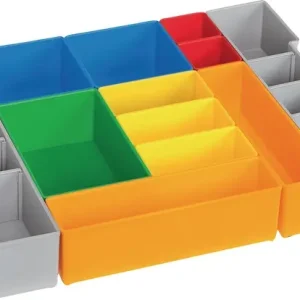 Begrenztes Angebot Einteilungsset L-BOXX® H3 LB 102 B378xT313xH65mm blau/gelb/rot/orange/grün/grau
