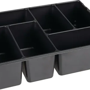 Kleinteileeinsatz L-BOXX® LB 136 B404xT317xH97mm Polystyrol m.6 Mulden Billig