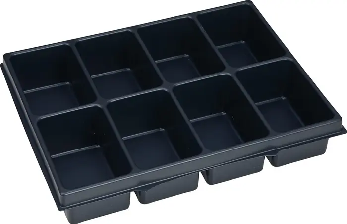 Kleinteileeinsatz i-BOXX® iB 72 B349xT265xH63mm Polystyrol m.8 Mulden Kracherpreis