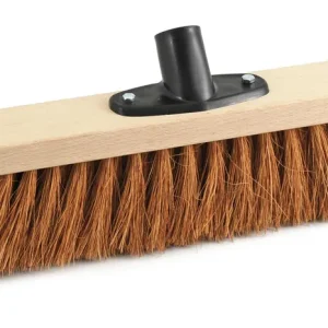 Besen 60 cm, Cocos mit Kunststoffhalter Beliebt