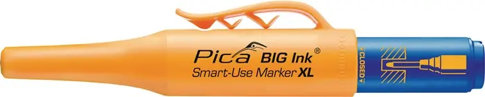 Permanentmarker BIG INK SMART-USE-MARKER XL blau Strich-B.2-4mm Rundspitze Neu