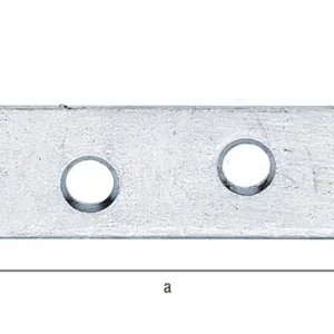 Aktuell Flachverb.L.60mm B.14mm S.1,75mm STA sdmverz.Löcher 4 GAH VE: 100 Stück