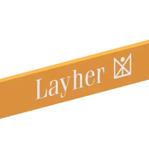 Geprüft Layher Bordbrett mit Klaue 1,95 x 0,15 Meter aus Holz