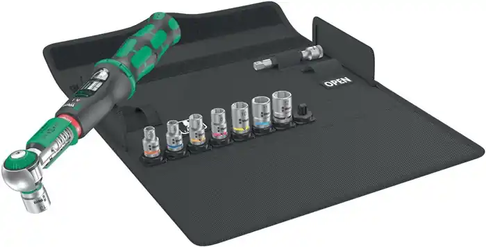 Drehmomentschlüsselset Safe-Torque 10-tlg.2-12 Nm 1/4 Zoll 4KT WERA Letzte Chance