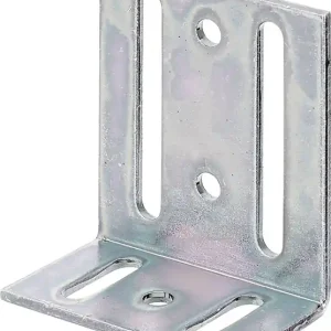 Verstellwinkel L.40x77mm B.65mm S.3mm STA roh galv.verz.d.pass.GAH VE: 25 Stück Sale