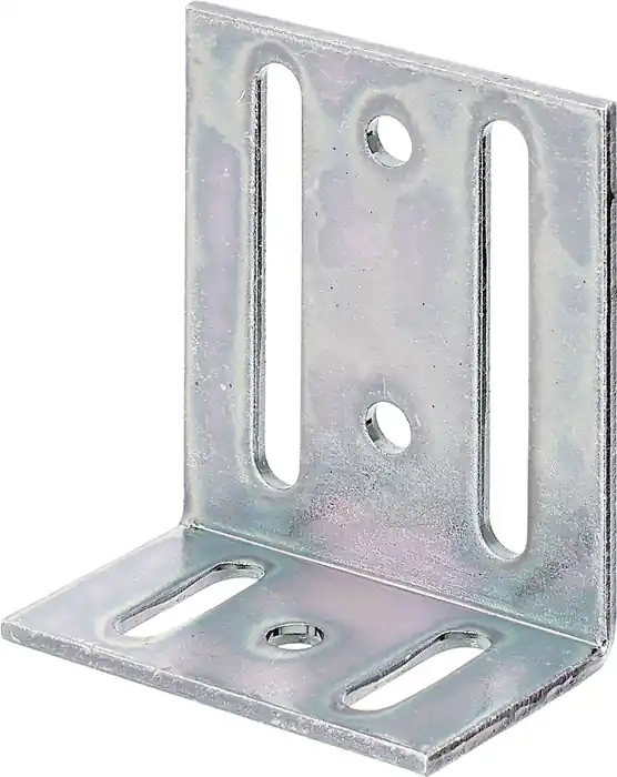 Verstellwinkel L.40x77mm B.65mm S.3mm STA roh galv.verz.d.pass.GAH VE: 25 Stück Sale