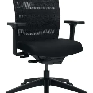 Wochenendangebot Bürodrehstuhl m.Synchr.-Techn.schwarz/schwarz 420-540mm