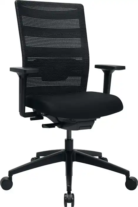 Wochenendangebot Bürodrehstuhl m.Synchr.-Techn.schwarz/schwarz 420-540mm