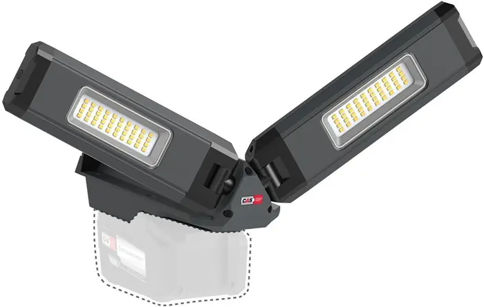 Meistverkauft LED-Strahler DUO CONNECT 108 W 2500 lm 5,2 Ah 18 V IP30 SCANGRIP