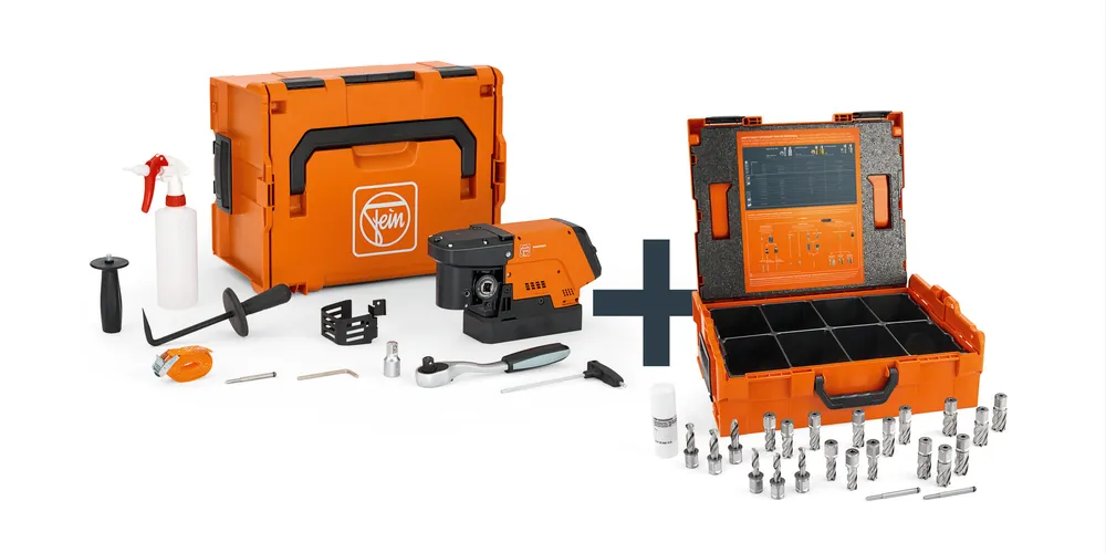 FEIN KBC 36 MAGFORCE Structural Steel-Set 3/4 in Weldon / HSS NOVA 25 Saisonangebot