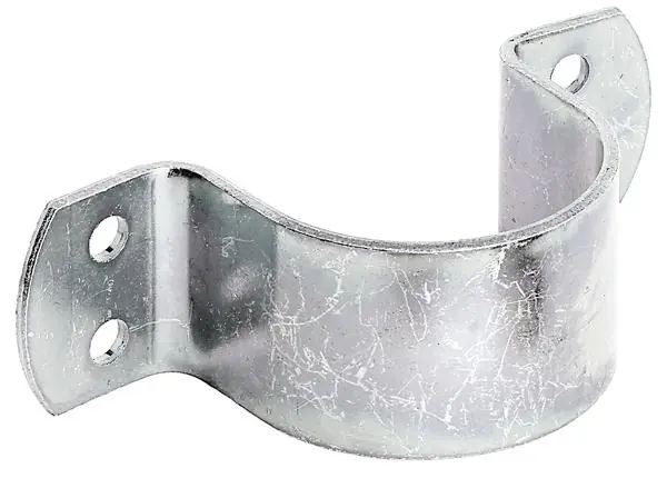 Neue Kollektion R.schelle L133xB40xH55mmStahl galv.verz.d.pass.f.Rohre 57mm 2 1/4” GAH VE: 10 Stück