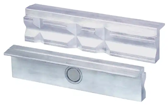 Meistverkauft Schraubstockschutzbacke Typ P f.Backen-B.180mm Prismen Alu.1Paar/VE HEUER
