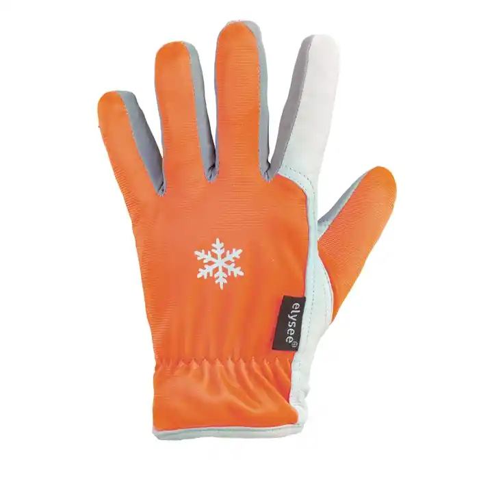Handschuhe GROEDEN Gr.9 orange/silber-grau EN 388,EN 511 PSA II ELYSEE VE: 6 Paare Neu