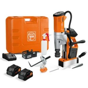 FEIN 18V Akku-Universal-Magnet-Kernbohrmaschine bis 35 mm AKBU 35 PMQW 18 V AS Set 2x 8 Ah Jetzt Kaufen