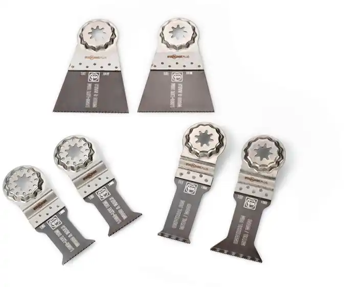 Aktuell Sägeblatt-Set E-Cut Best of WOOD & METAL StarlockPlus St.je Karte 6 FEIN