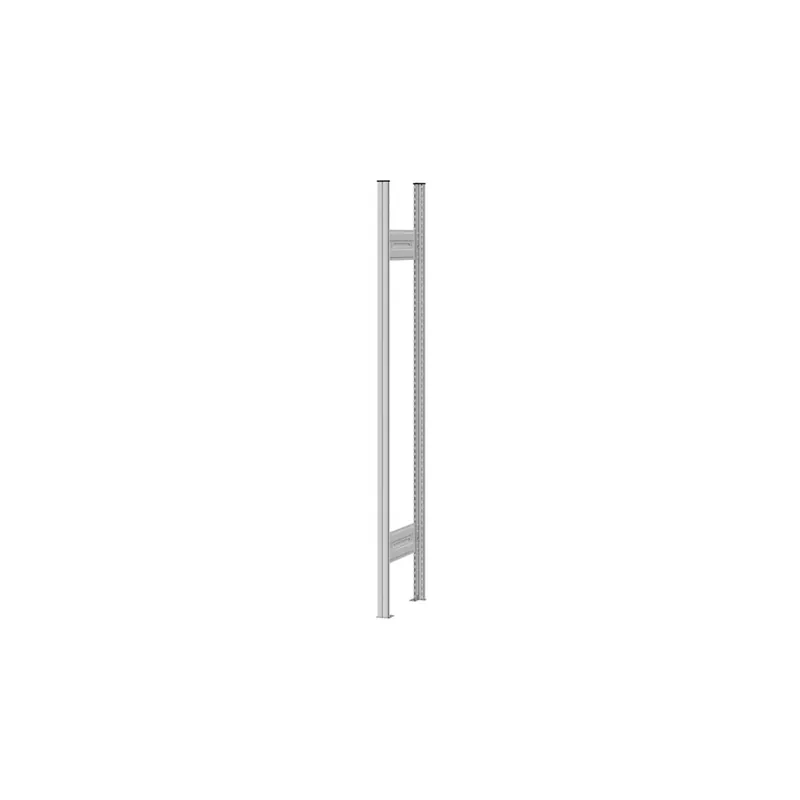 Neu hofe Regalrahmen, kpl. Für Einseitige Nutzung - 1750x335mm (HöhexTiefe) - Lichtgrau