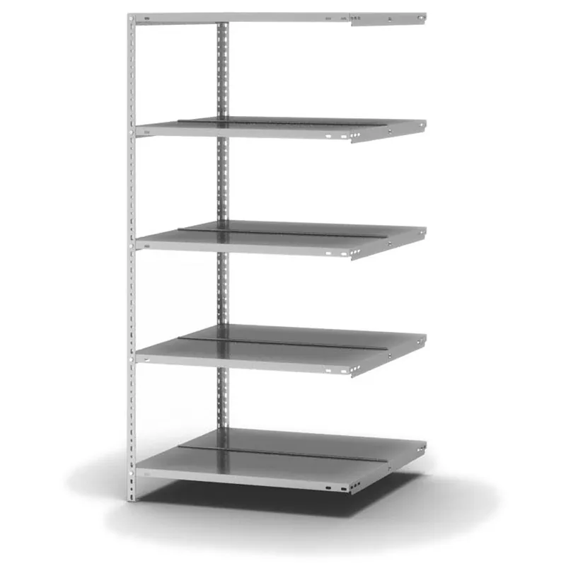 Nur Für Kurze Zeit hofe Akten-Anbauregal für Zweiseitige Nutzung - Schraubsystem WR - 750 x 600 mm1500 mm Winkelpfosten und Böden verzinkt