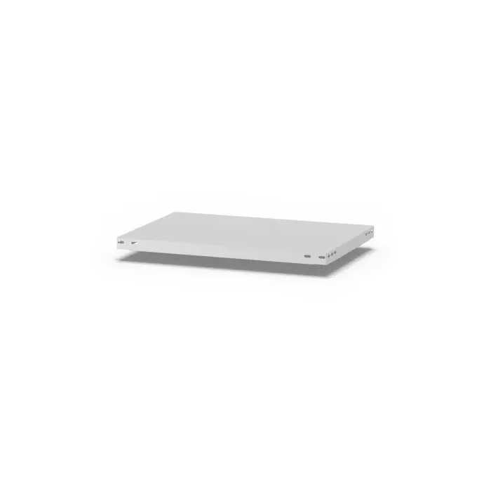 Sonderaktion hofe Zusatzboden RAL7035 Lichtgrau inkl. 4 Fachbodenträgern 750x400mm - Fachlast 225 kg