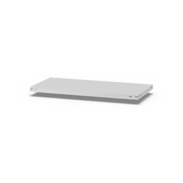 Preisreduziert hofe Zusatzboden RAL7035 Lichtgrau inkl. 4 Fachbodenträgern 1000x400mm - Fachlast 225 kg