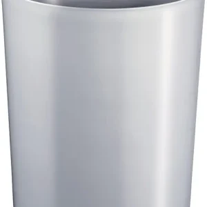 Günstig Papierkorb 13l H300xØ245mm schwer entflammbar Ku.silber ZWINGO