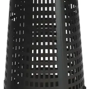 Bestseller Korbständer D525xH880mmPP schwarz Deckel grau f.120l Säcke