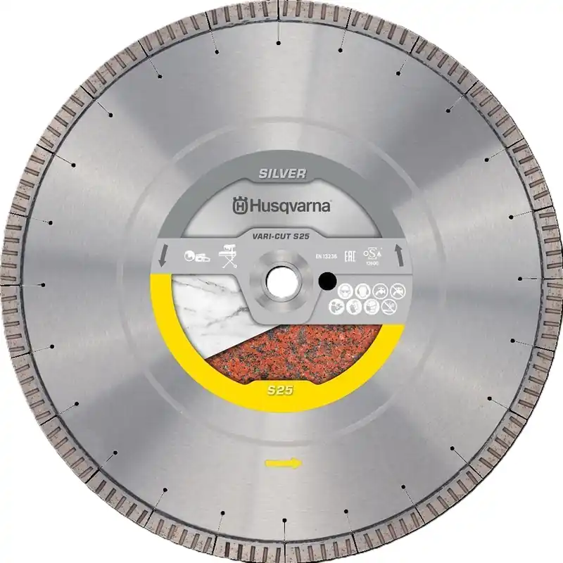 Husqvarna Diamanttrennscheibe Vari-Cut S25 - Ø 350 mm - Aufnahme Ø 25.4/20 mm Geprüft