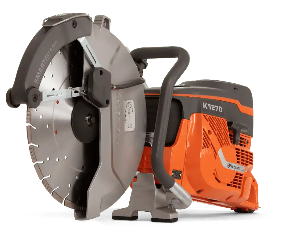 Saisonangebot Husqvarna Trennschleifer K1270 SmartGuard™16 Ø400 mm - Max. Schnitttiefe von 145 mm inkl. Trennscheibe - 5,8 kW