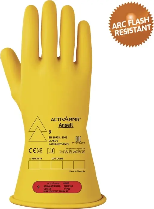 Elektrikerschutzhandschuh ActivArmr® RIG011Y Gr.8 gelb Rabatt