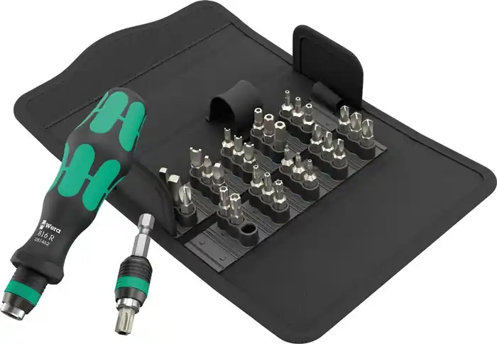 Bestseller Bitsortiment KK 71 Security 32-tlg.f.Sicherungsschrauben WERA