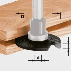 Neu Im Sortiment Festool Scheibennutfräser HW D40x3,5