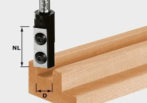 Bestseller Festool Nutfräser-Wendeplatten HW D16/30 S8