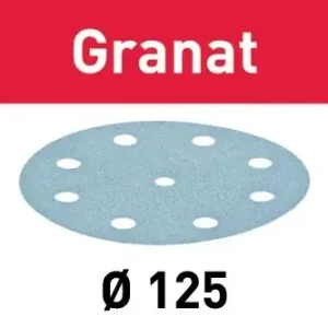 Zertifiziert Festool Schleifscheibe STF D125/8 P400 GR/100 Granat