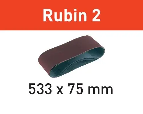 Top-Preis Festool Schleifband L533X 75-P100 RU2/10 Rubin 2