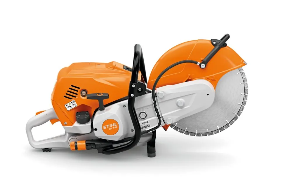 STIHL Benzin-Trennschleifer TS 710i - inklusive 350 mm Trennscheibe Geprüft