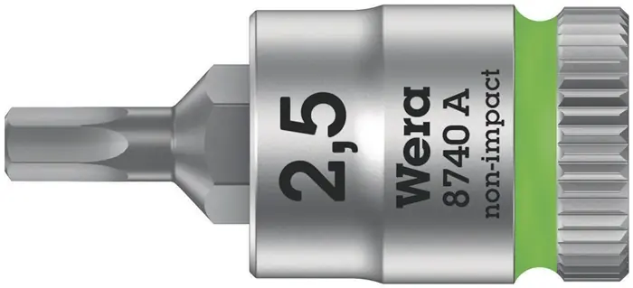 Saisonangebot Schraubendrehereinsatz 8740 A 1/4 Zoll i6-KT.SW 2,5mm L.28mm WERA