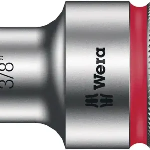 Steckschlüsseleinsatz 8790 HMC Außen-6-kant 1/2Zoll a6-KT.SW 3/8 Zoll L37mm WERA Preisreduziert